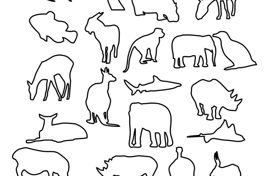 Animal vector Art icon images animal png black & white illustrator symbol template taxture jpg