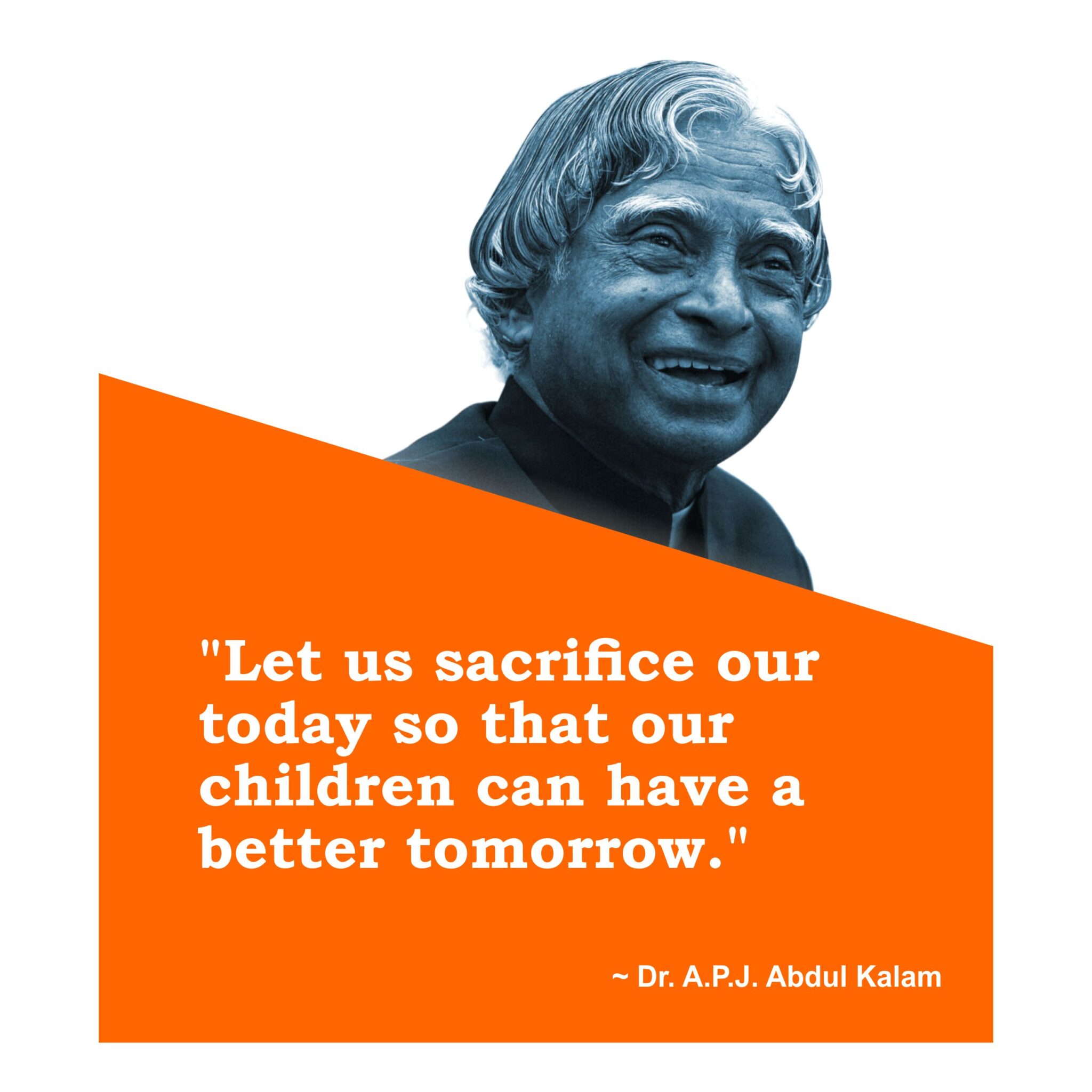 Dr. APJ Abdul Kalam Quotes in english Hindi Wallpaper Background vector ...