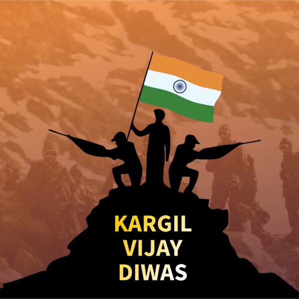 Kargil Vijay Diwas wallpaper backgrounds Vector Images Post…