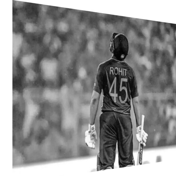 Rohit Sharma Indian Cricketer Indian Cricket Team Vectorvala