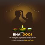 Bhai Dooj Poster Background Wallpaper Vector Image Post Vectorvala Sushil Selwal