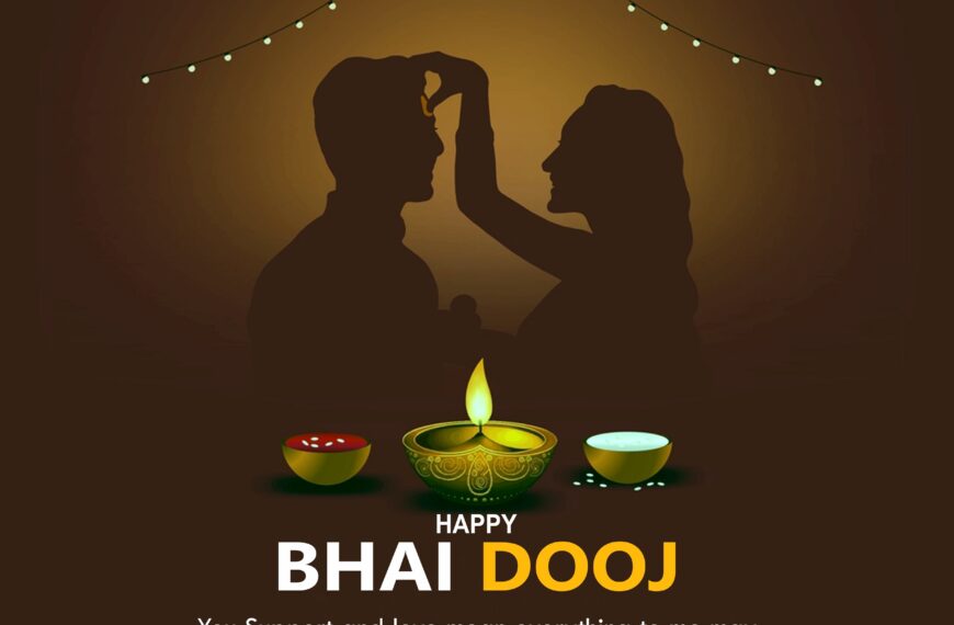 Bhai Dooj Poster Background Wallpaper Vector Image Post…