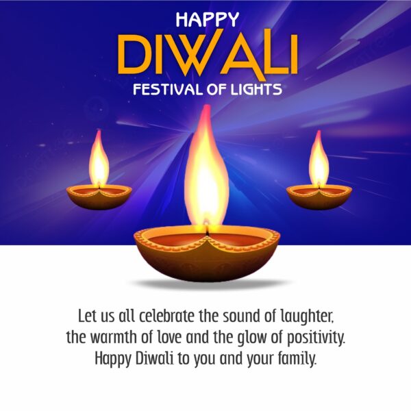 Diwali Background Wallpaper Social Media Post Vector Image…